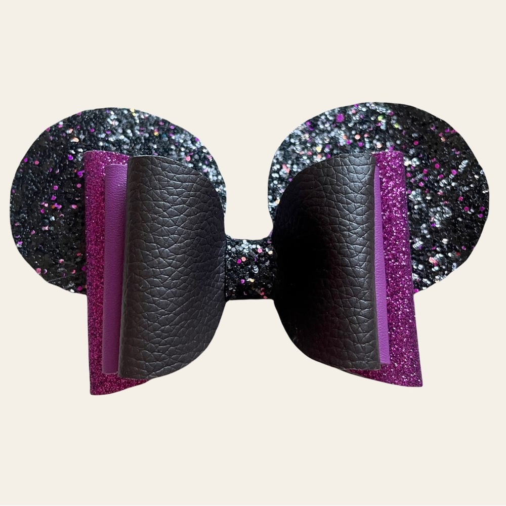 Handmade minnie ears hair bow